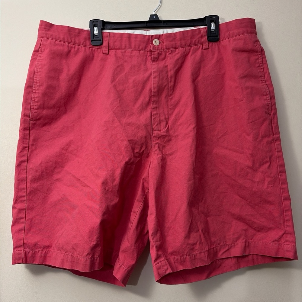 Vineyard Vines Coral Flat Front Shorts